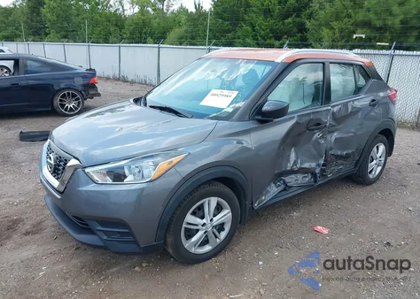 2019 Nissan Kicks S from USA, damaged, VIN 3N1CP5CU6KL523195
